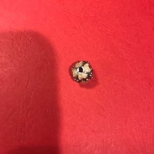 Pandora Charm - White Black